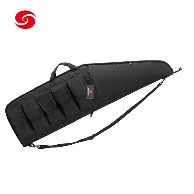 Black Nylon Polyster Tactical Airsoft Dural Rifle Sniper Carrying Gun Case Military Long Gun Bag