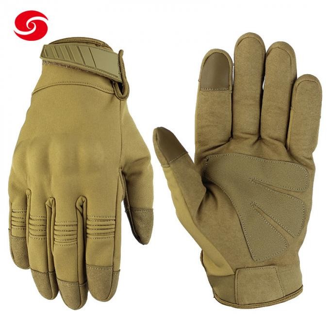 Camouflage Nylon Military Climbing Tactical Gloves for Man