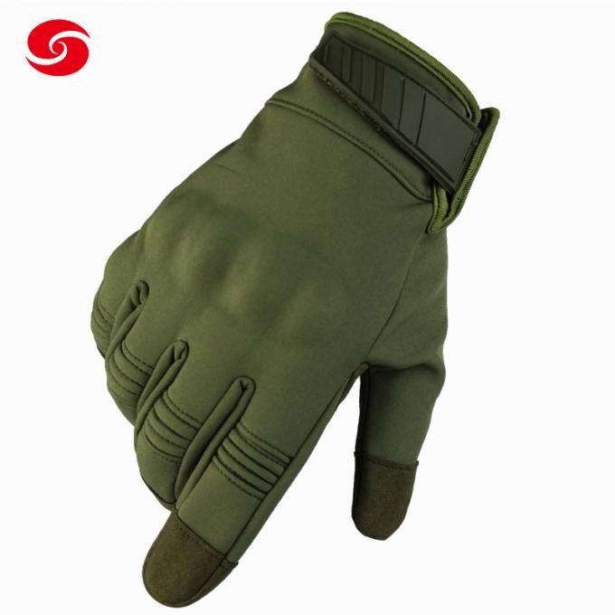 Camouflage Nylon Military Climbing Tactical Gloves for Man
