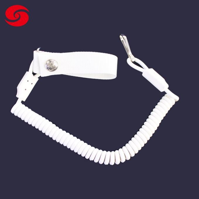 White Military Adjustable Combat Secure Gun Sling Tactical Pistol Lanyard