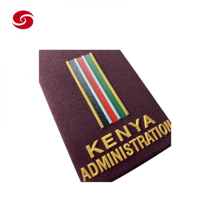Kenya Military Rank Shoulder Epaulet Uniform Badge Police