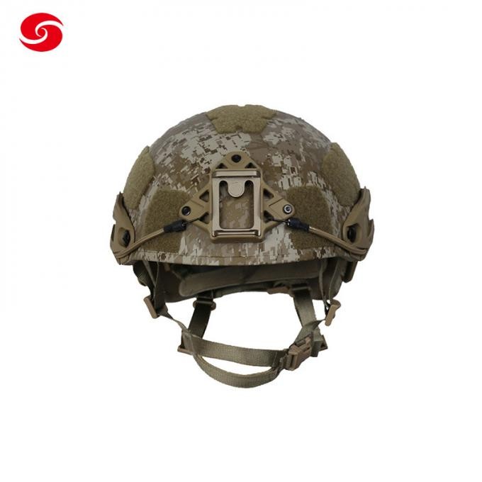 Camouflage Military Police Use Bulletproof Helmet Aramid Iiia Airframe Helmet