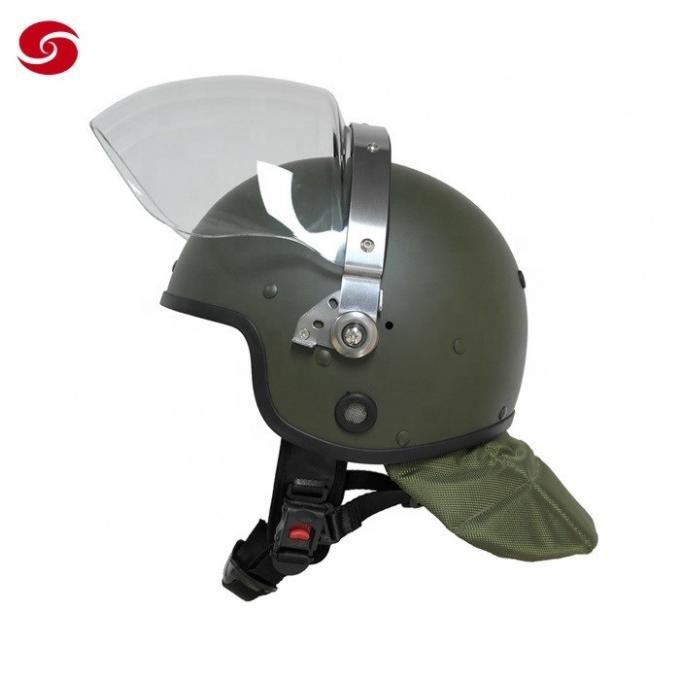 Tactical Police Anti Riot Protective Equipment Anti-Riot Helmet with Visor