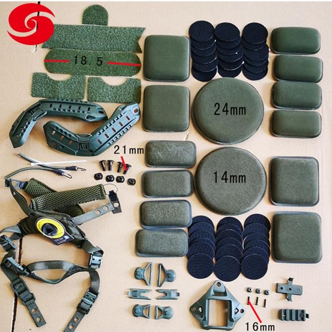 Airsoft Military Tactical Helmet Inner Protective Cushion Pad Suspension System