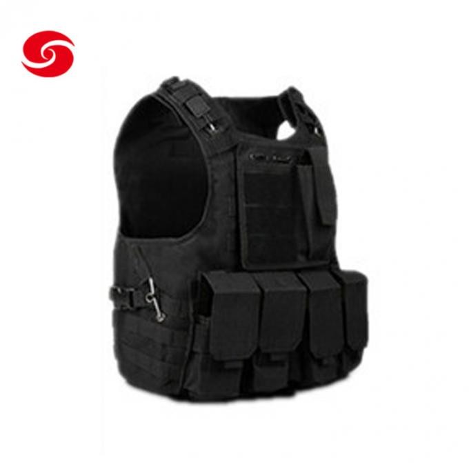 Black Airsoft Molle Military Tactical Mesh Vest