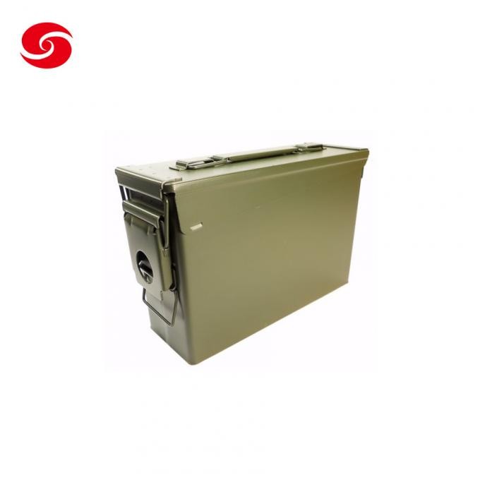 Green Army Standard M2a1 Gd1002 Metal Ammo Can/ Wholesale Waterproof Military Aluminum Bullet Storage Tool Box