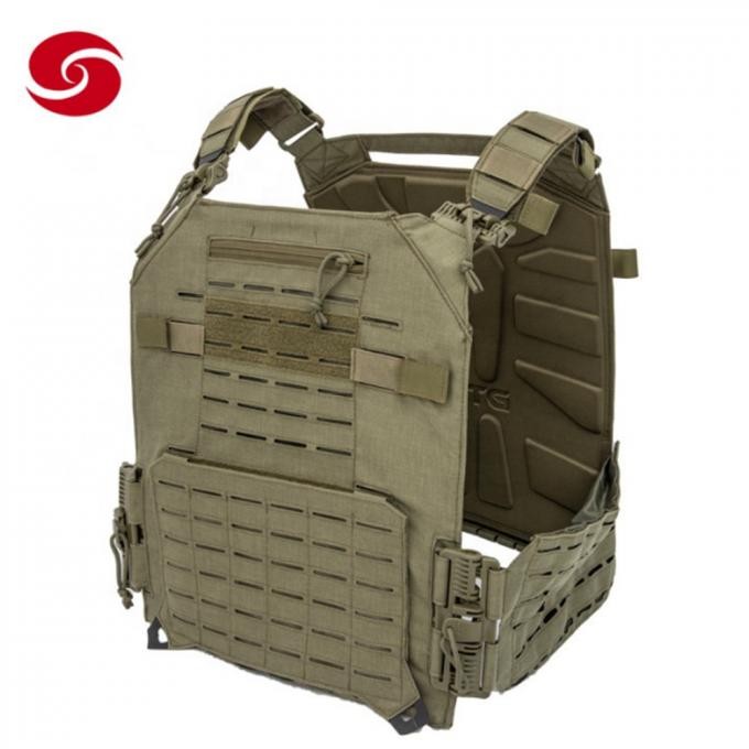 High-Quality Chest Rig Plate Carrier Military Tactical Vest with Quick Release Buckle
