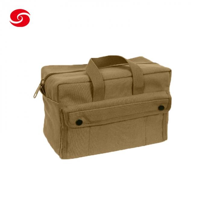 Hot Sale High Quality Canvas Portable Zipper Durable Tools Bag for Military Use