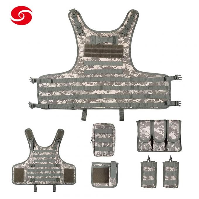 Molle Pouches Camouflage Hunting Military Combat Vest Army Gears