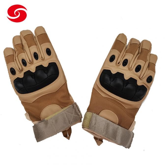 Protect Full Finger Touch Screen Hard Knuckle Military Tactical Gloves