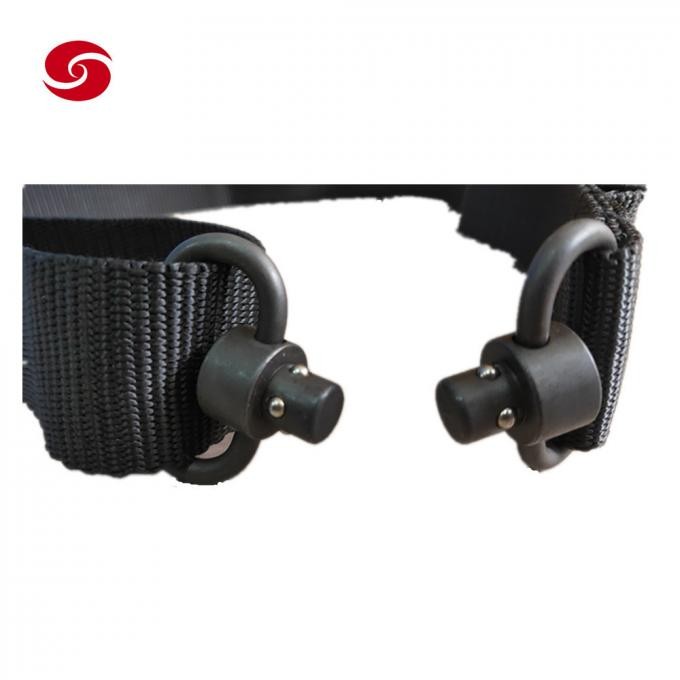 Tactical Nylon Adjustable 2-Point Rfile Gun Sling with Push Button Qd Swivels