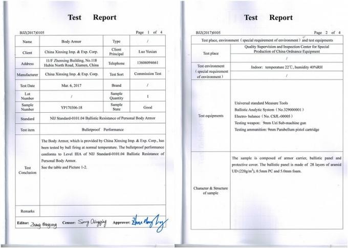 Level Iiia Soft Armor UHMWPE Aramid Panel 3A Soft Panel for Daily Use