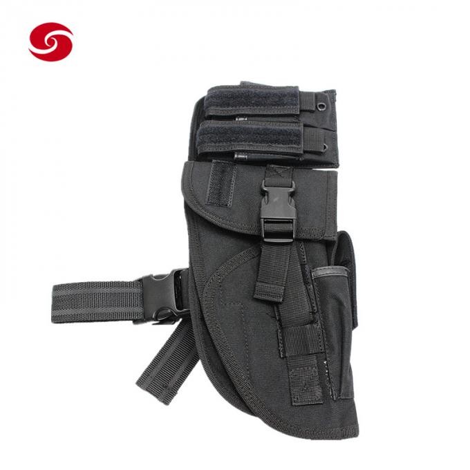 Police Military Tactical Gun Pouch Holster Pouch Pistol Gun Drop Leg Holster Pouch