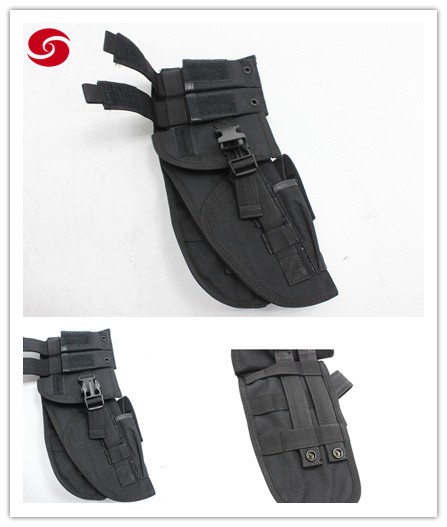 Police Military Tactical Gun Pouch Holster Pouch Pistol Gun Drop Leg Holster Pouch
