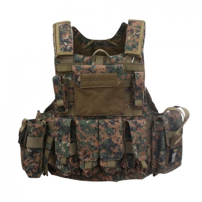 Military Camouflage Airsoft Combat Nylon Polyester Tactical Combat Vest