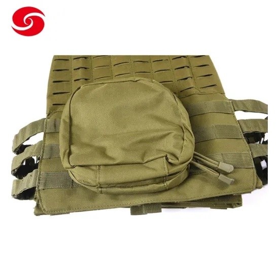 Multifunctional Pouches Laser Cut Army Green Military Tactical Gear Molle Vest