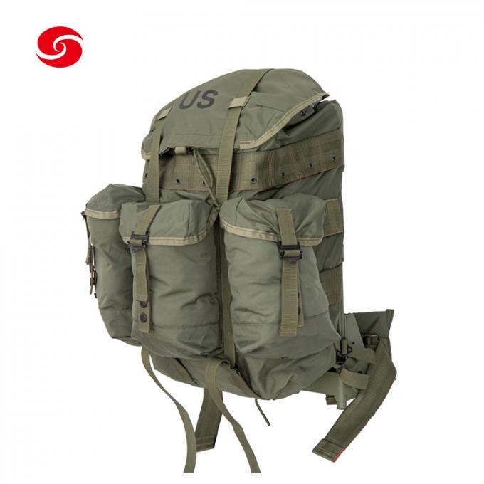 Army Tactical Nylon Polyester Alice Bag with Aluminum Frame
