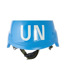 Un Blue Helmet Pasgt Type Level Iiia Bullet Proof Army Ballistic Helmet