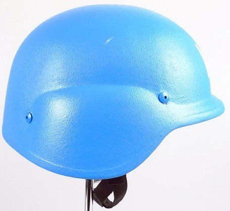 Un Blue Helmet Pasgt Type Level Iiia Bullet Proof Army Ballistic Helmet