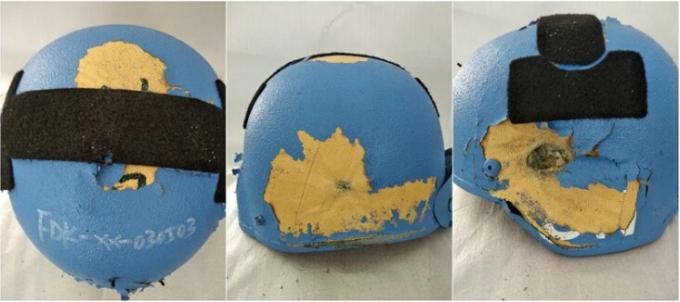 Un Blue Helmet Pasgt Type Level Iiia Bullet Proof Army Ballistic Helmet