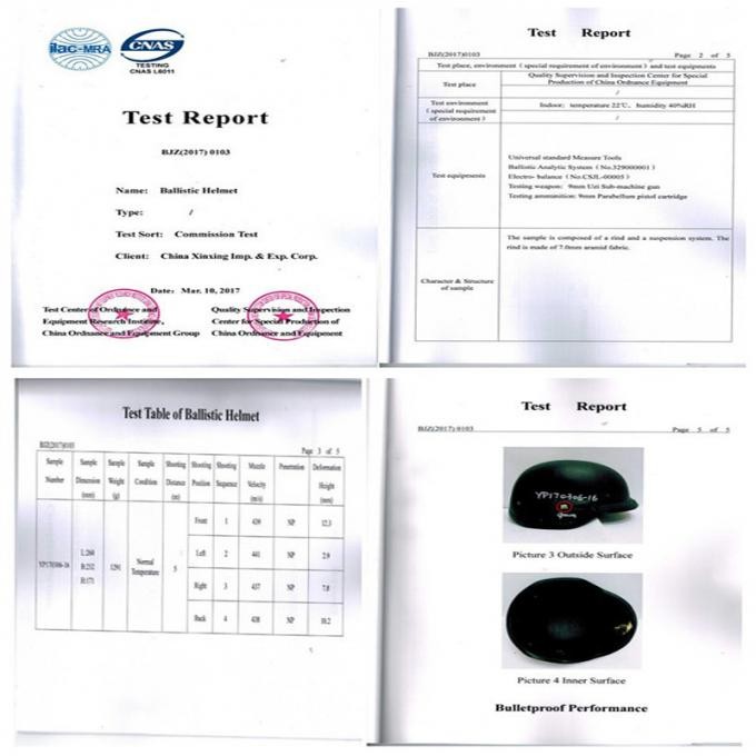 Qualified Nij Iiia Camouflage Army Fast Bulletproof Helmet