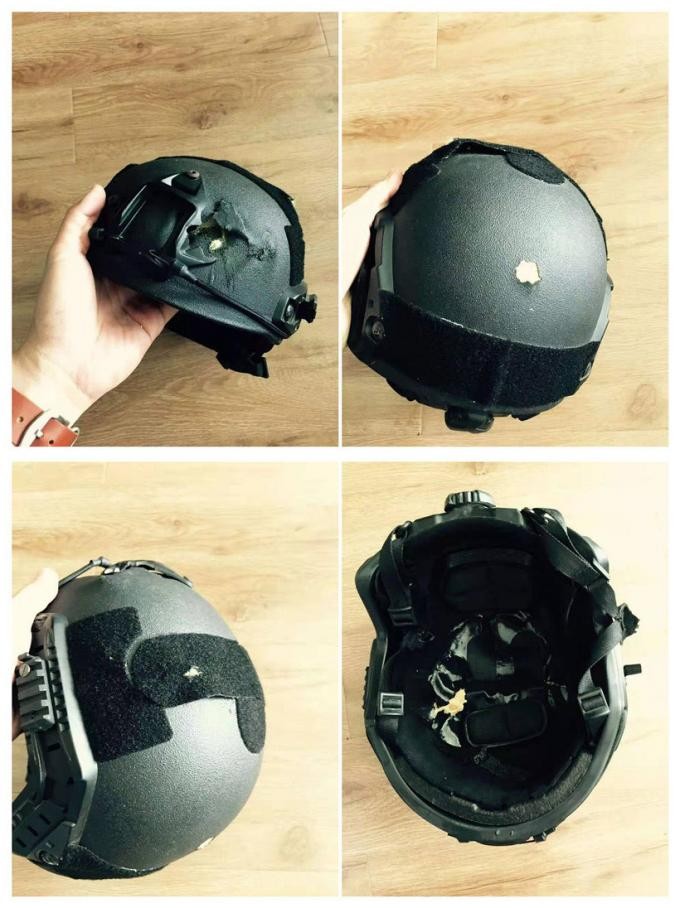 Khaki Us Nij Iiia PE Aramid Army Bullet Proof Helmet/Police Military Tactical Mich Bulletproof Helmet