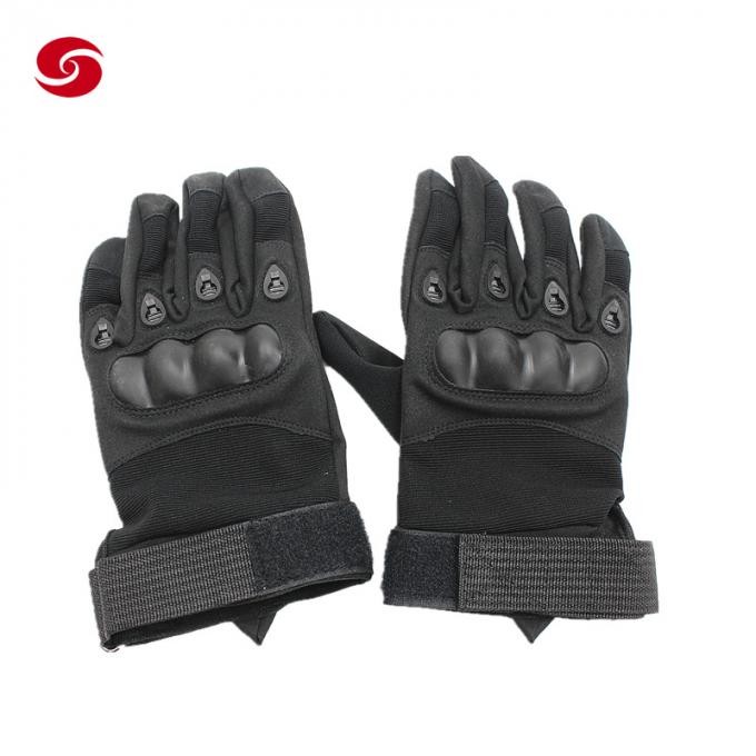 Police Army Military Tactical Protective Training Duty Full Finger Anti-Slip Anti Riot Cut Resistant Work Gloves