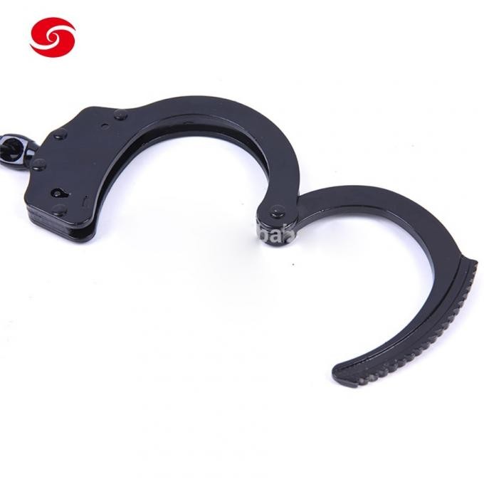 Tactical Equipment Military Police Riot Gear Metal Handcuff Carbon Steel Handcuff