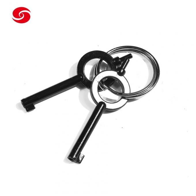 Tactical Equipment Military Police Riot Gear Metal Handcuff Carbon Steel Handcuff