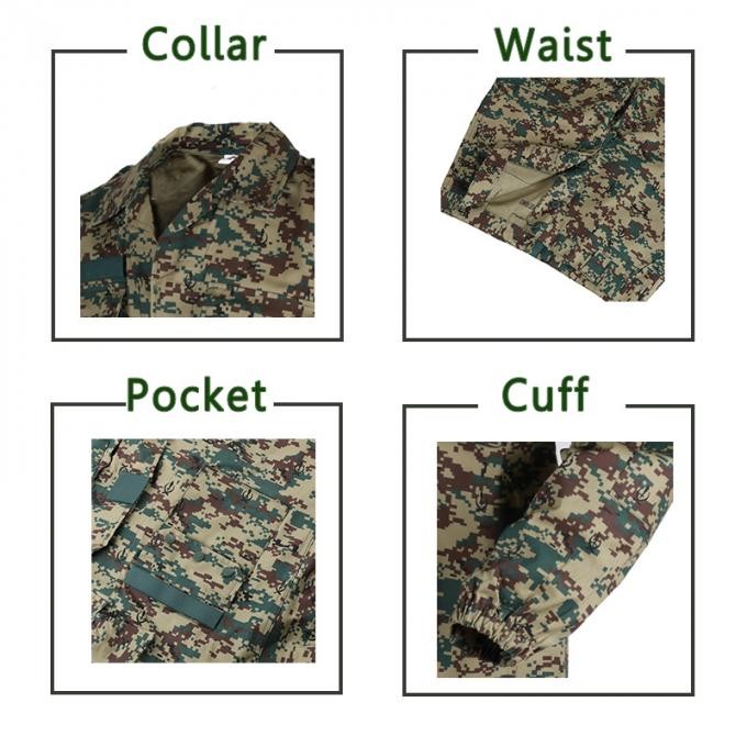 Cote d'Ivoire Military Digital Camouflage Tdu Uniform for Army