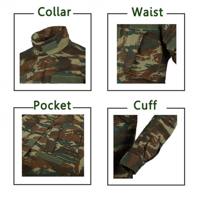 Greek Camouflage Military Bdu Uniform Tactical Uniform