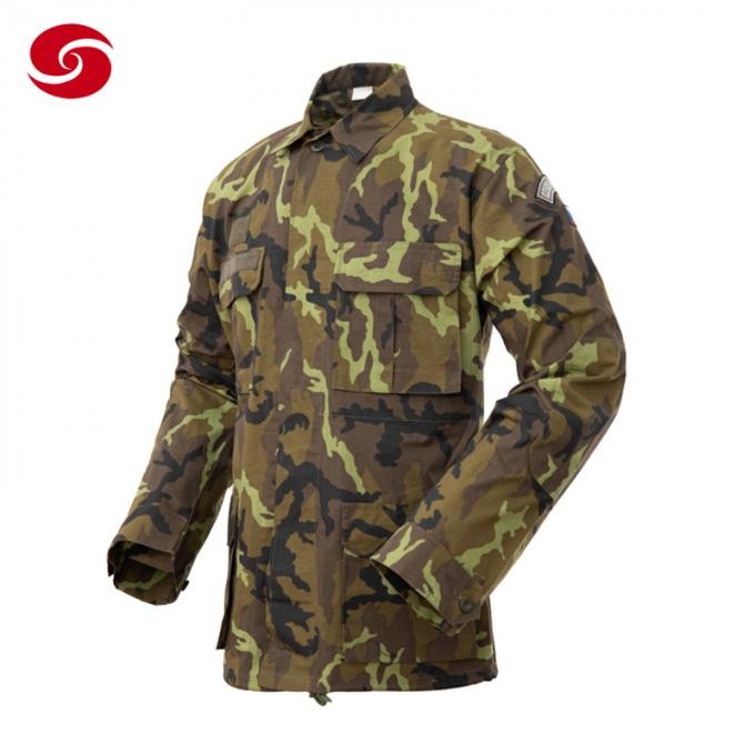 Outdoor Camping Paintball CS Military Czech Camouflage Combat Uniform