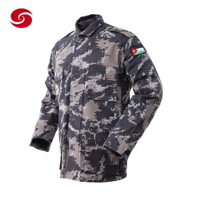 Jordan Army Land Force Digital Camouflage Military Mens Uniforms