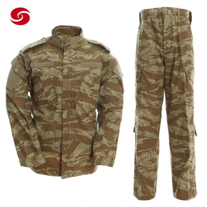 Paintball Hunting Army Style Desert British Tiger Stripe Camouflage Uniform