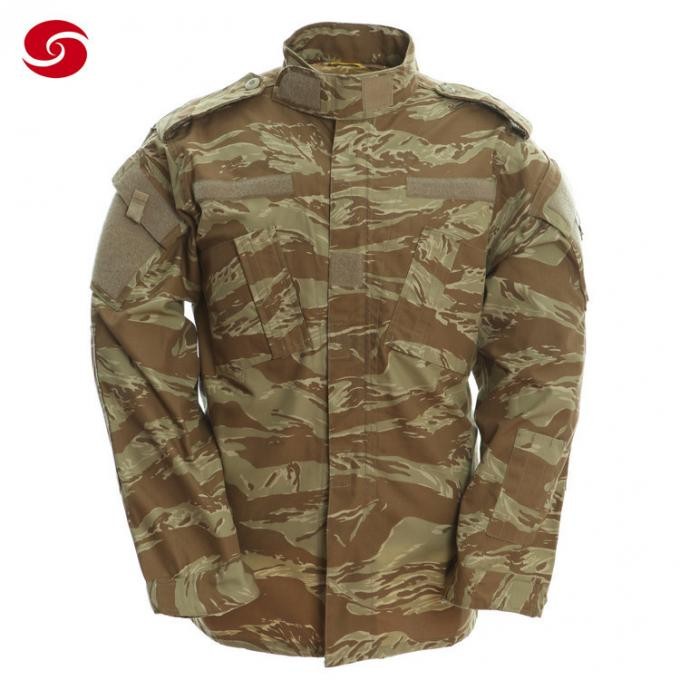Paintball Hunting Army Style Desert British Tiger Stripe Camouflage Uniform