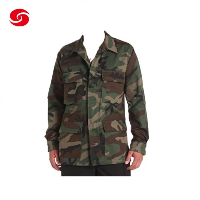 Wholesale Tc Cotton 60 40 Bdu Design Franch Camouflage Military Army Uniform