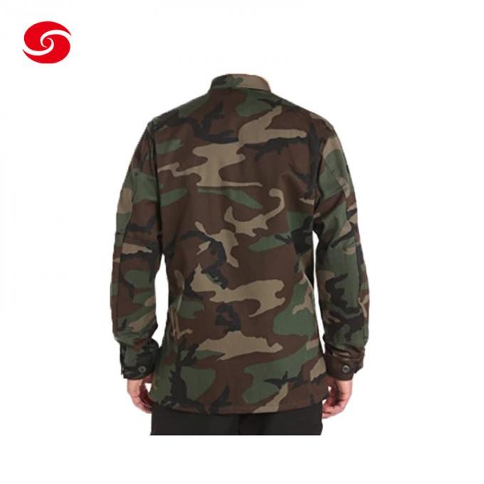 Wholesale Tc Cotton 60 40 Bdu Design Franch Camouflage Military Army Uniform