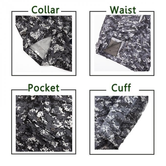 Libya Togo Military Navy Blue Digital Camouflage Combat Custom Uniform Suit