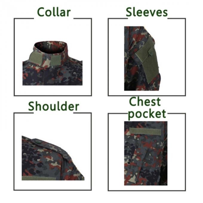 Europe Germany Tactical Spot Camouflage Army Military Uniform