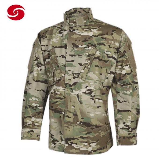 Mens Custom Military Combat Multicam Camouflage Acu Uniform