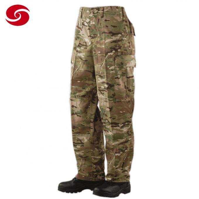 Mens Custom Military Combat Multicam Camouflage Acu Uniform