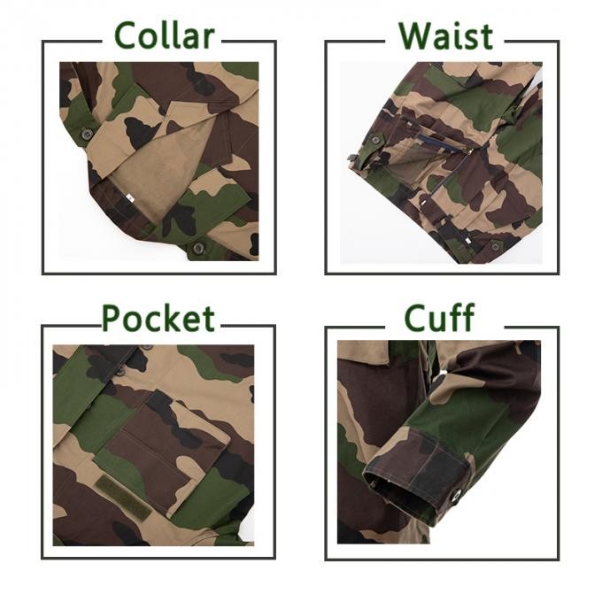 Guinea Burkina Faso West Africa French Camouflage Battle Dress Military Uniform