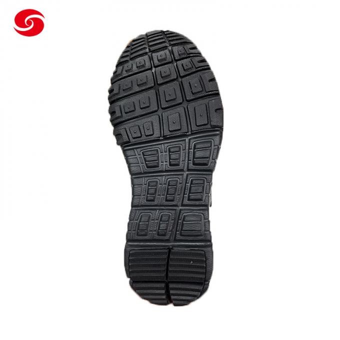 Black Color Leather Outdoor Military Army Police Walking Hunting Men Combat Tactical Boots