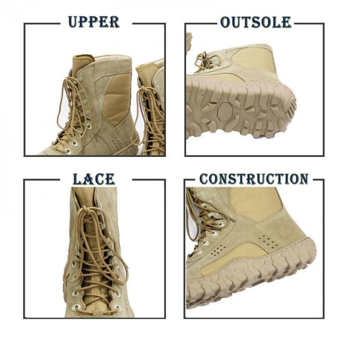 New Arrival Light Weight Combat Military Desert Tactical Boots Men