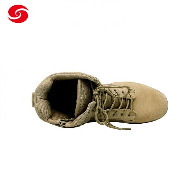 MD Sole Desert Boots Suede Leather Tactical Boots Khaki Army Boots