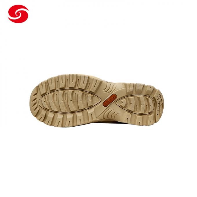 MD Sole Desert Boots Suede Leather Tactical Boots Khaki Army Boots