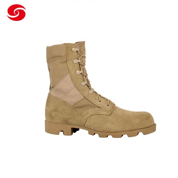 Army Jungle Black Leather Tactical Combat Military Boot