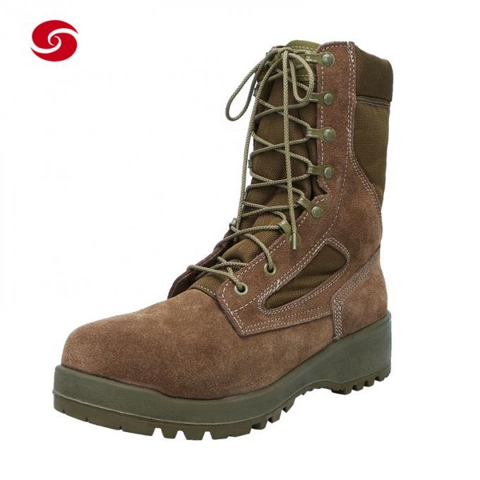 Brown Breathable Light Tactical Combat Military Desert Boots