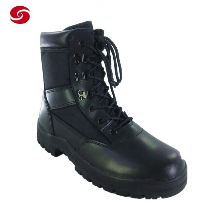 Swat Black Stock Military Army Tactical Policeman Boots