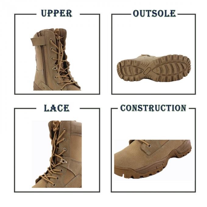 Light Weight Suede Leather Military Combat Jungle Boots